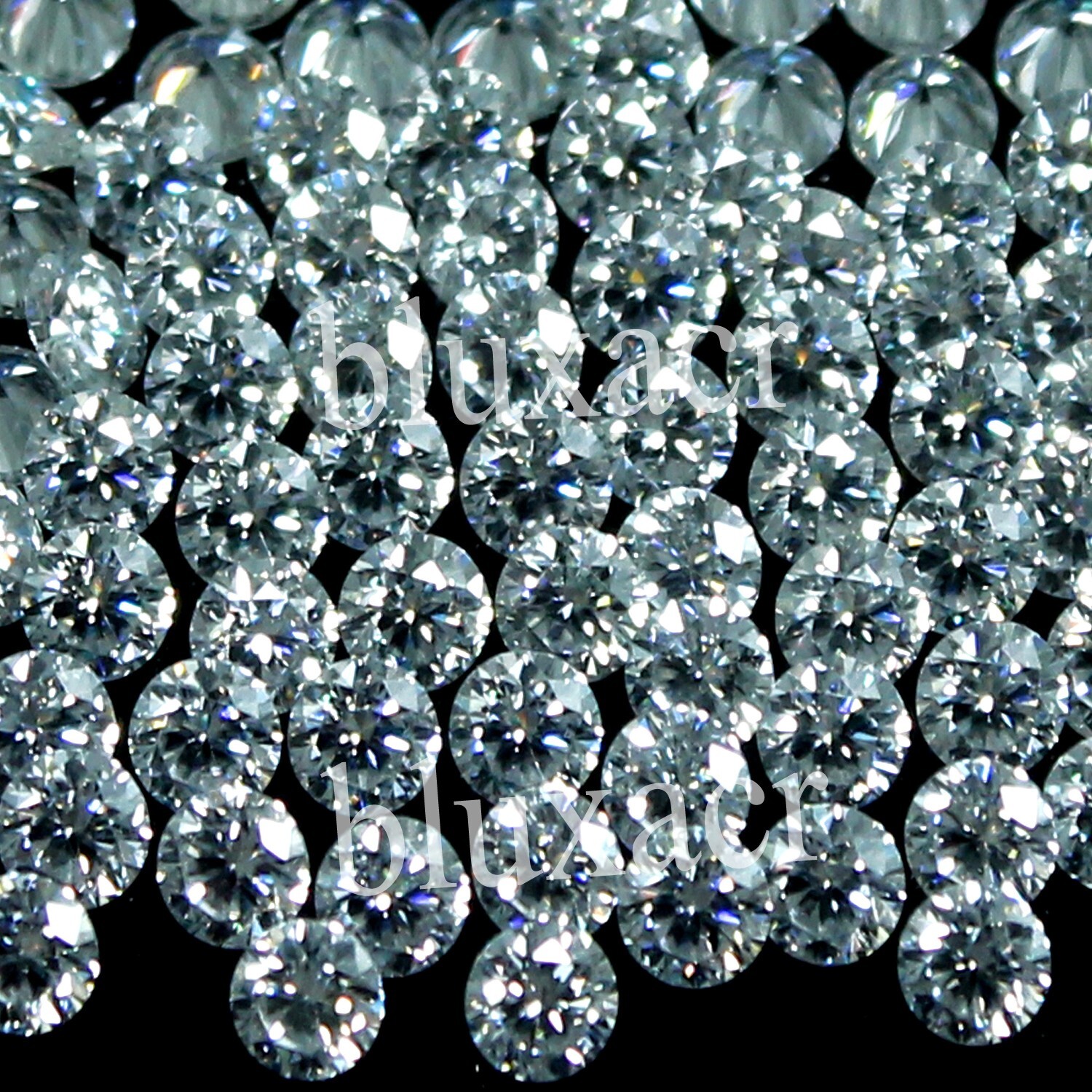 4 CT+ Natural D Color VVS1 Clarity 0.80 MM Round Brilliant Cut Diamond 1000 Pcs