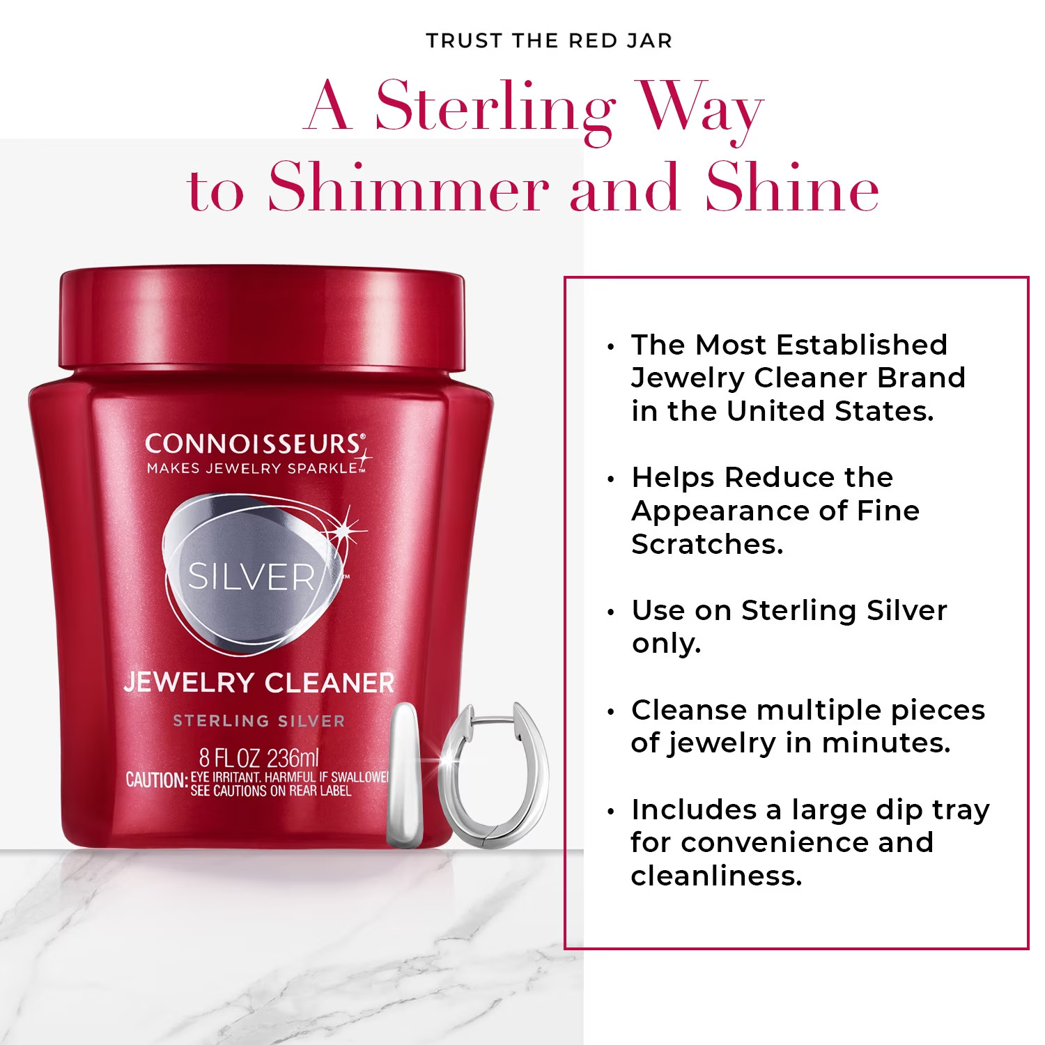 Jewelry Cleaner Solution Safely Clean All Jewelry Gold Silver Diamonds Stones