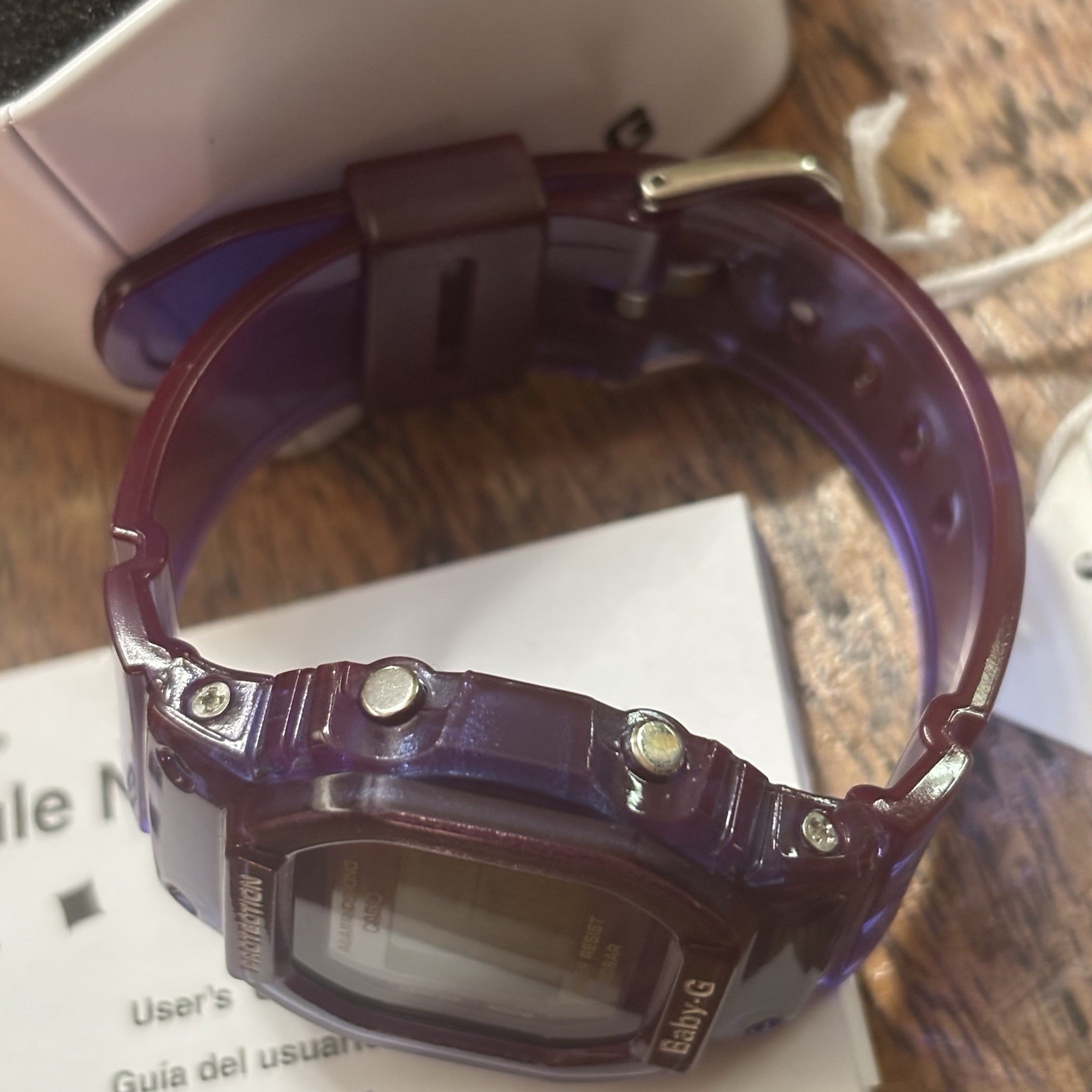 CASIO BABY-G BGD- 560S-6DR PURPLE Transparent Jelly ULTRA RARE ! None On eBay!