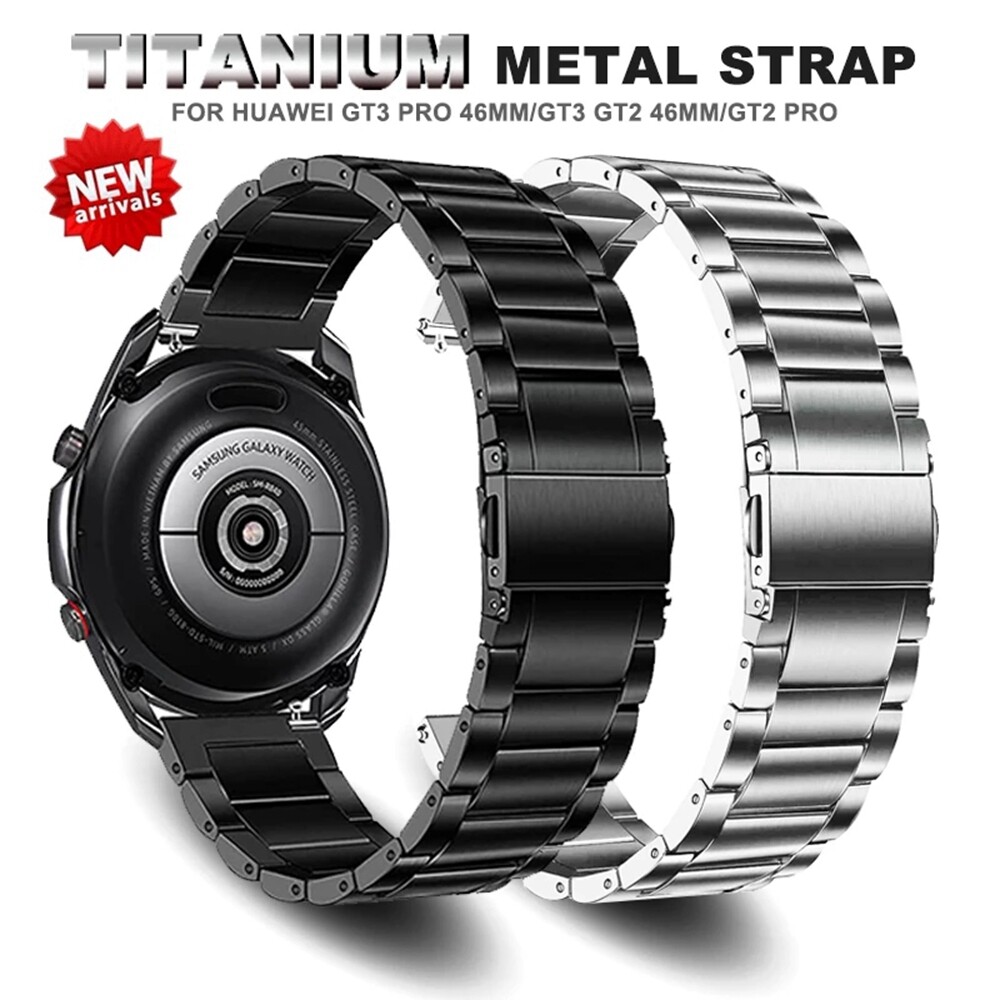 Titanium Alloy Metal 16mm 18mm 20mm 22mm Bracelet Quick Release Watch Band Strap