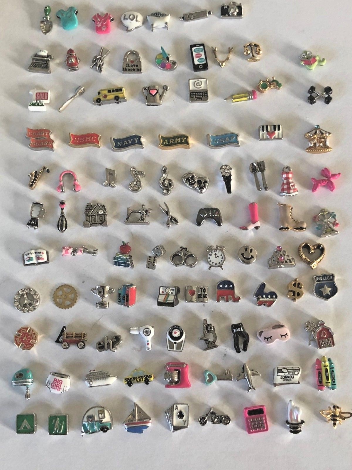 Origami Owl Charms Hobbies Crafts Occupations Free Shipping Buy 4 Get Free Charm