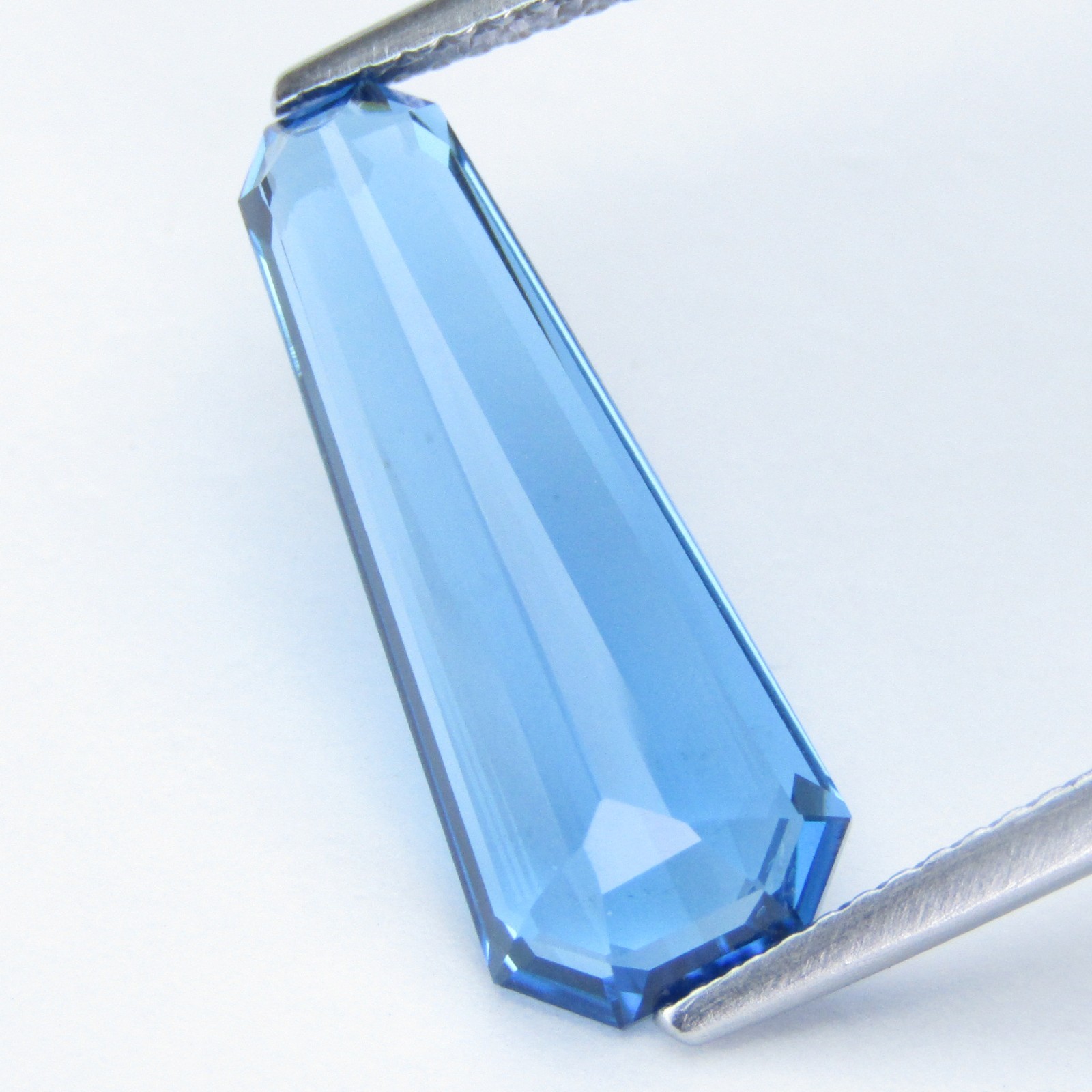 6.52Cts Glorious Natural Swiss Blue Topaz Fancy Cut Pendant Collection Gemstone
