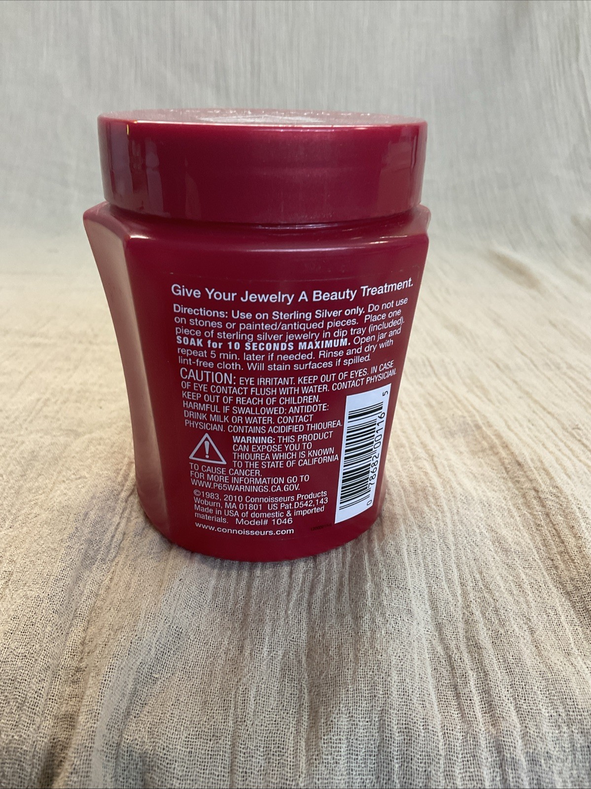 Connoisseurs Jewelry Cleaner for Silver Removes Tarnish and Grime-SEALED