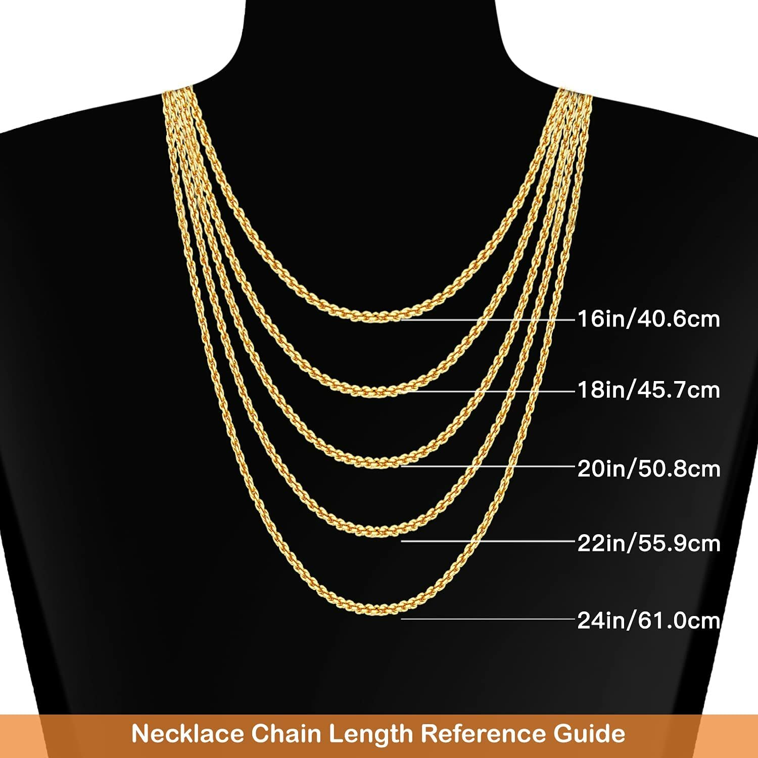10K Solid Yellow Gold Anchor Link Chain Necklace 3mm Men Women 16″~30″