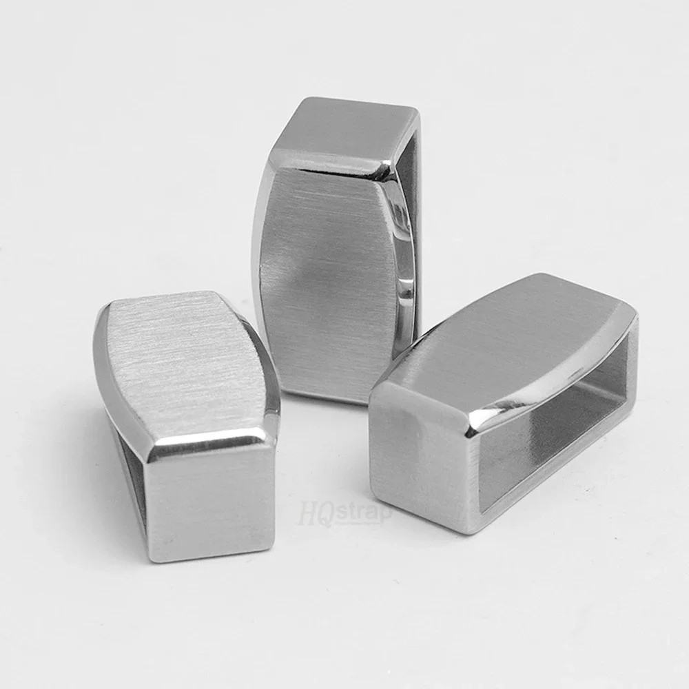 Watch Band Keeper Loops Metal Strap Ring Buckle 18mm 20mm 22mm 24mm Universal