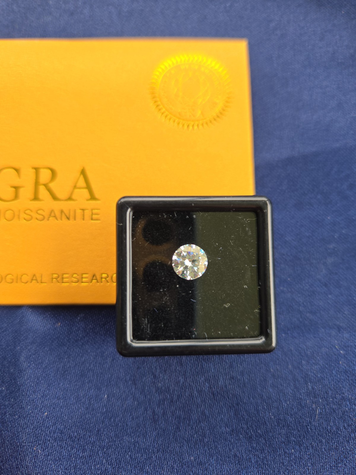 1 ct moissanite loose