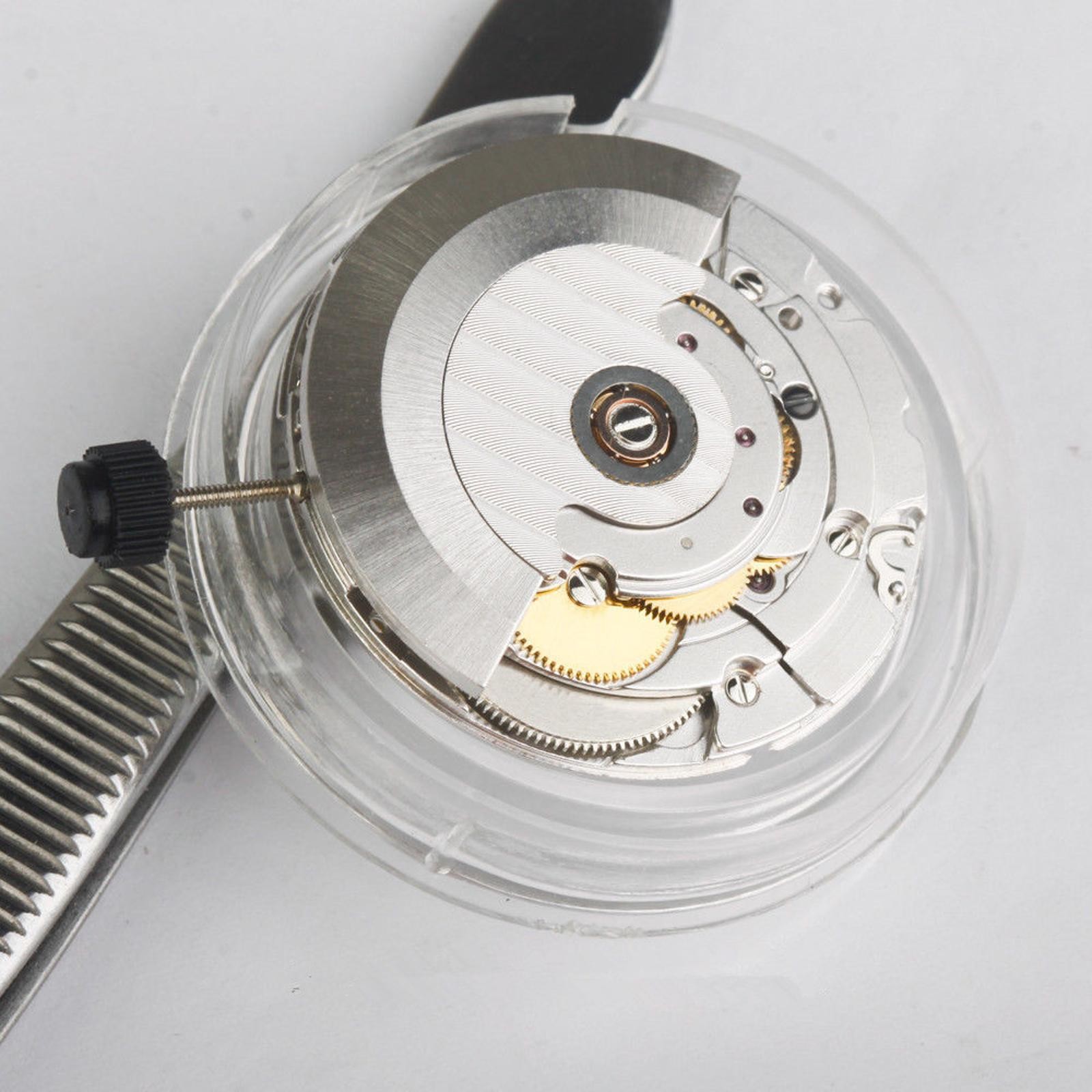 White/Gold Retro Clone 25 Jewels Automatic Watch Movement For ETA 2824 2824-2 Hu