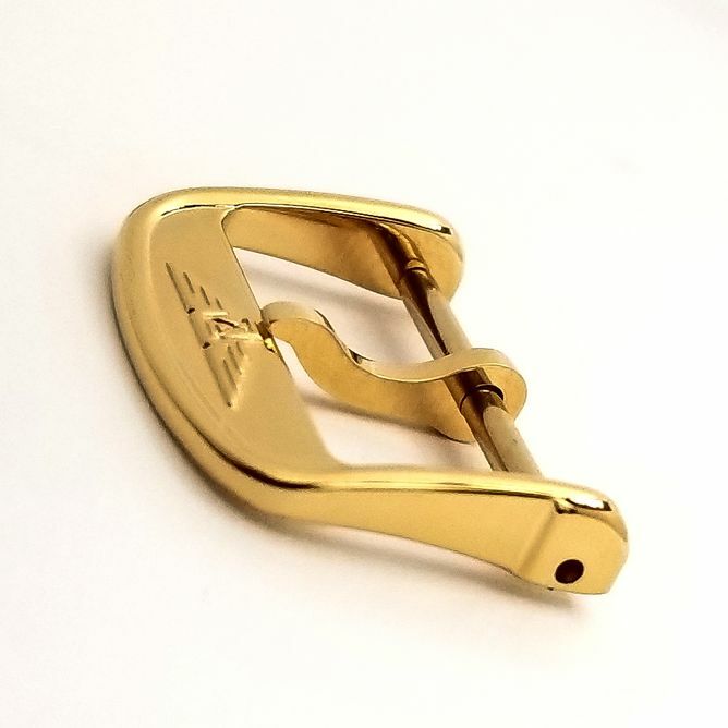 Longines Original Gold Plated Replacement 16mm Tongue Buckle OEM for Longines wa