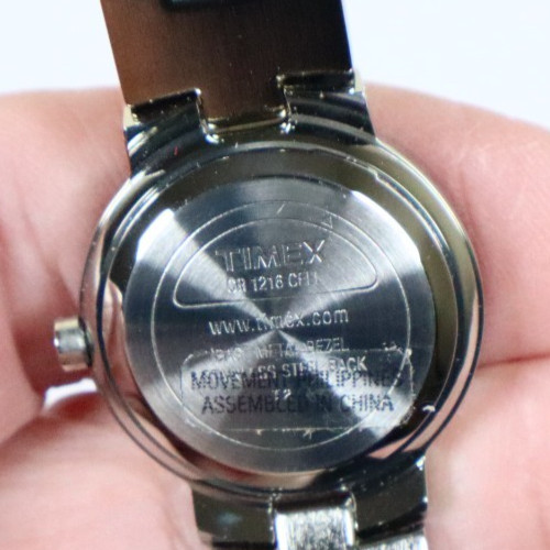 Timex Watch NIB Silver Tone Bracelet Band Needs New Battery ONE YEAR WARRANTY