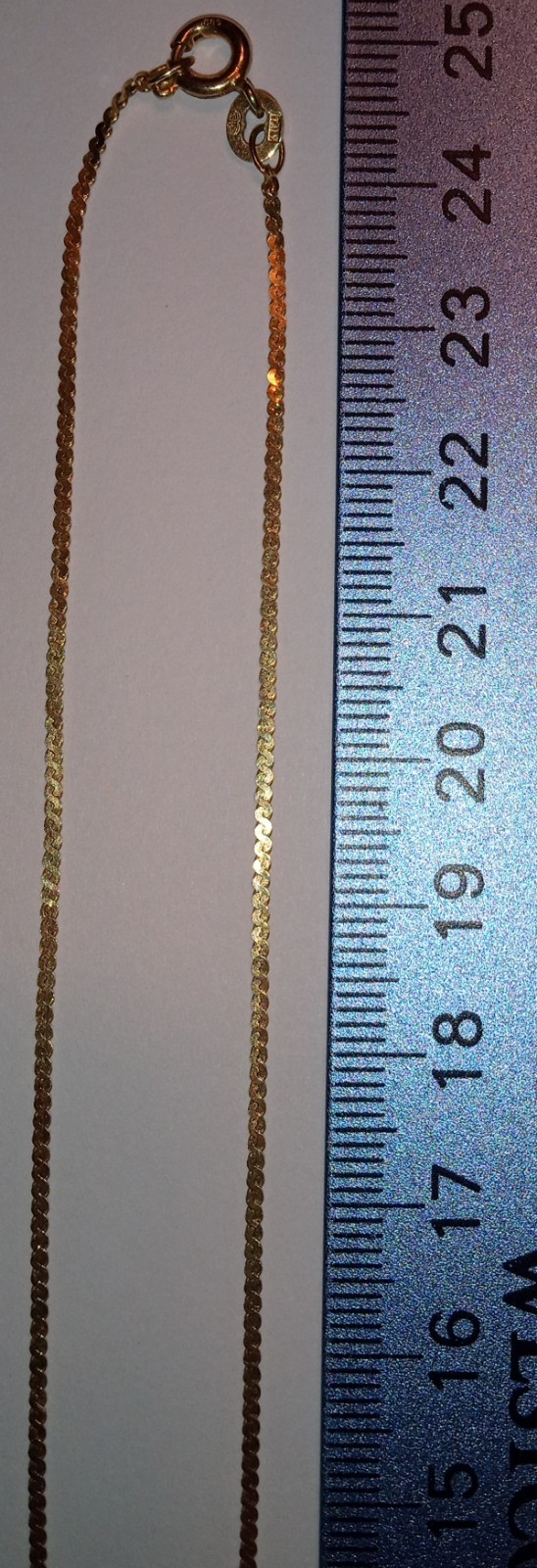 Vintage 14K Gold Necklace Lot 2pc Italy UnoAerre Aurea & Silmar Chains Pendant