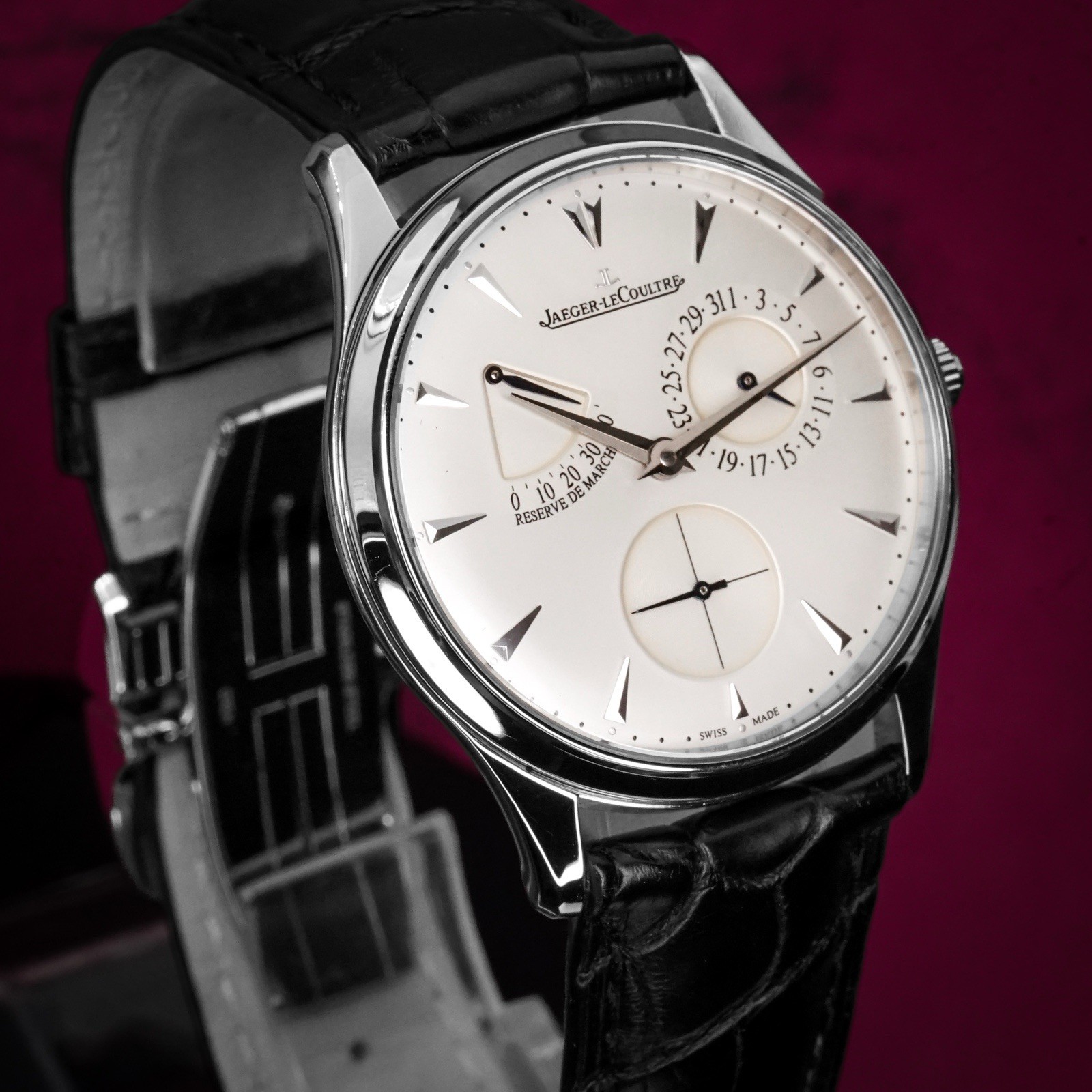 20Jaeger-LeCoultre Master Ultra Thin Reserve De Marche 39mm Q1378420 B + P
