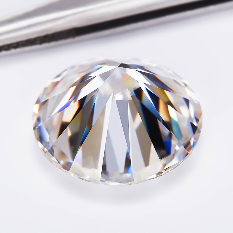Multicolor 0.5-10ct Round Cut Full Size Loose Moissanite GRA VVS1 Wholesale