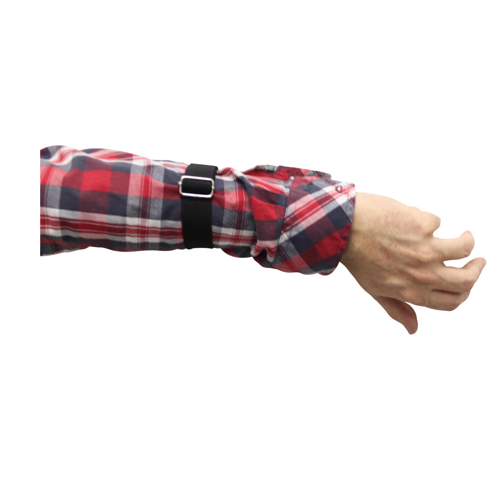 SAS Elastic Adjustable Armband Shirt Garter Sleeve Holders – 2/Pack