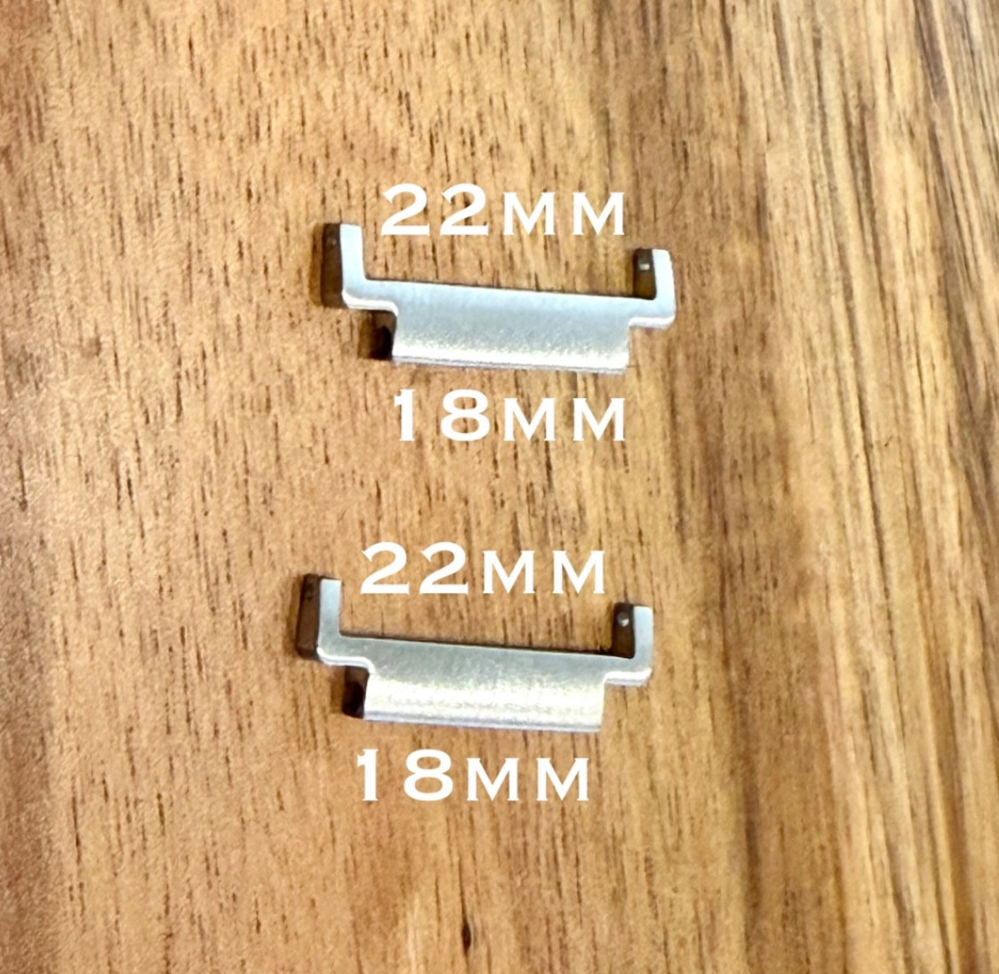 18mm to 22mm Casio AE 1200WH Watch Band Convertors Adapters 22mm Strap Connector