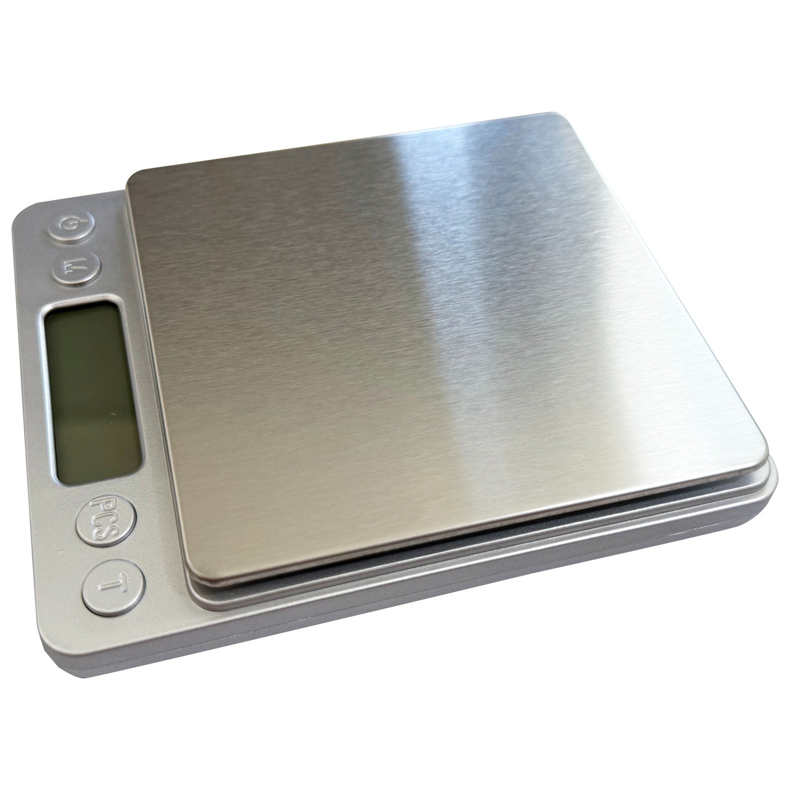 Digital Gram Jewelry Scale 2000g x 0.1g Stainless steel platform Silver base