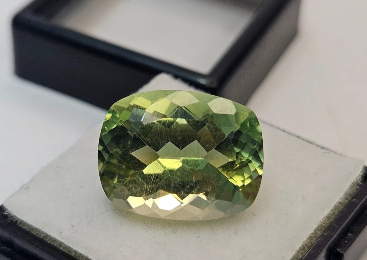 Tourmaline Bi-Colour Cushion Cut 9+ Ct Natural Loose EGL Certified Gemstone