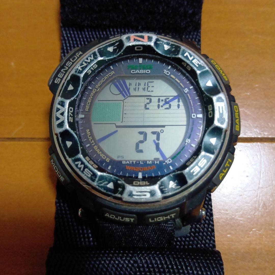 [Fully Functional] CASIO PROTREK PRW-2500 Radio-Controlled Solar Watch