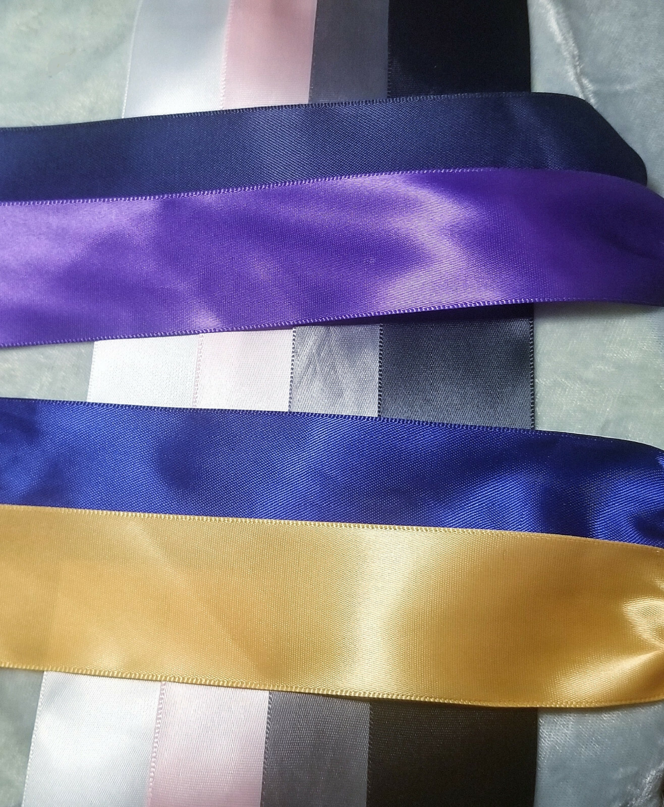 7 COLORS Wide Thick 1-1/2″ Ribbon Choker Necklace Satin Steampunk Goth Wedding