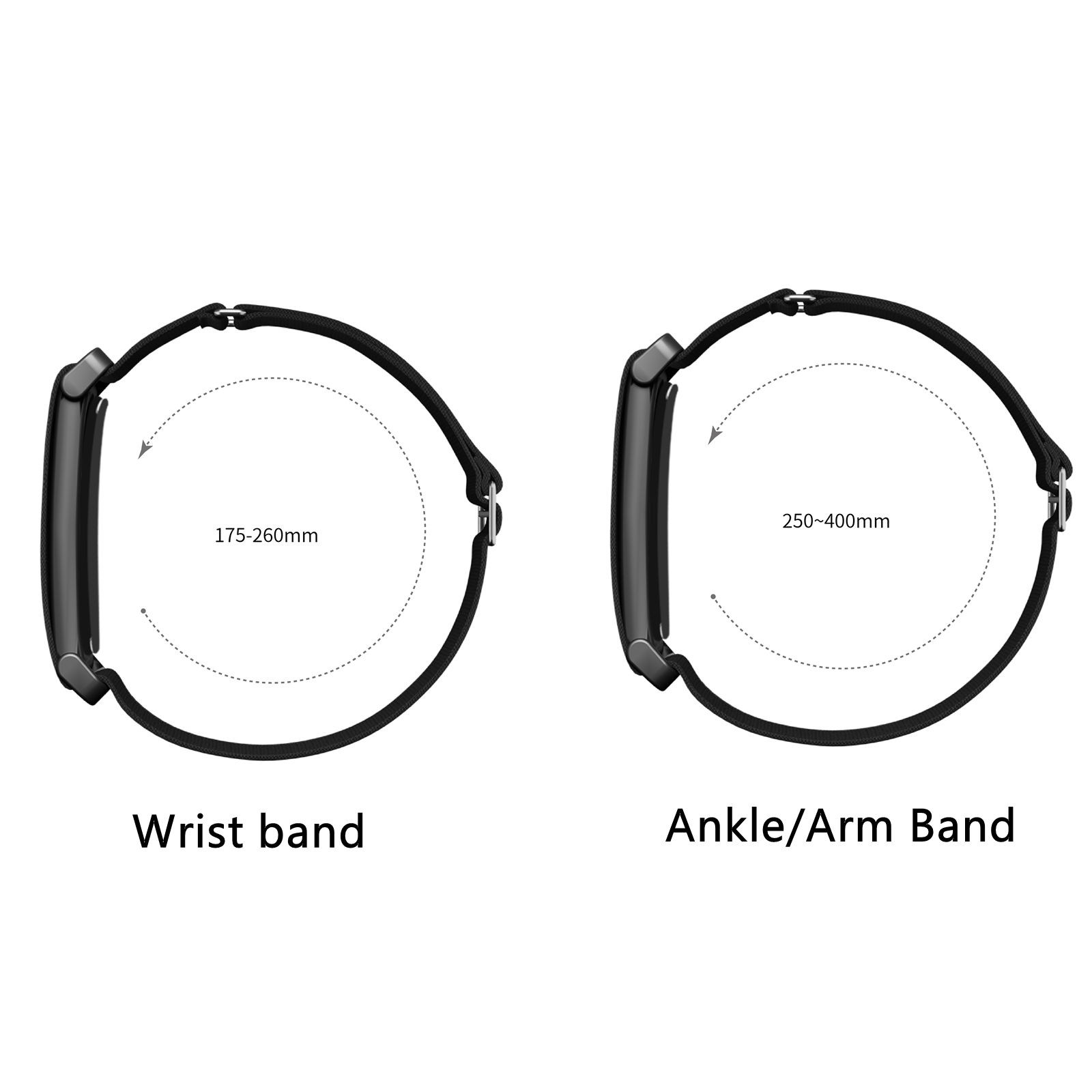 For Google Fitbit Air 2026 Wristband/Armband Adjustable Loop Nylon Sport Strap