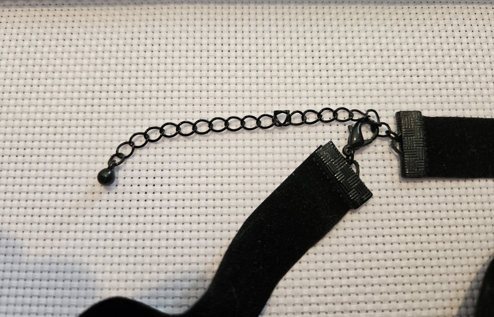 Black Velvet Butterfly Rhinestone Choker Red Gothic Adjustable Necklace