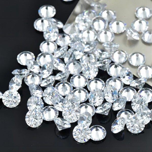 US 3-20mm D Color GRA Certified Loose Moissanite Round Stones D VVS1 All Sizes