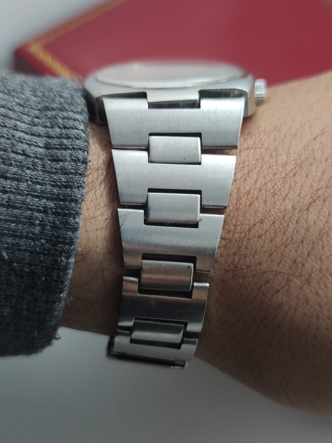 Vintage Watch Difor Automatic Jumbo Day Date tropical Dial mens Swiss MADE