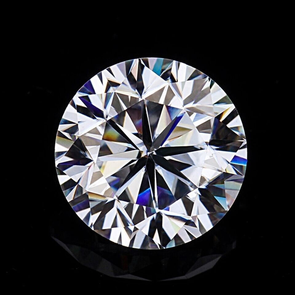 Lab-Grown 3.00 Ct CVD Diamond 9.50 mm Round D, IF Clarity, Certified Diamond