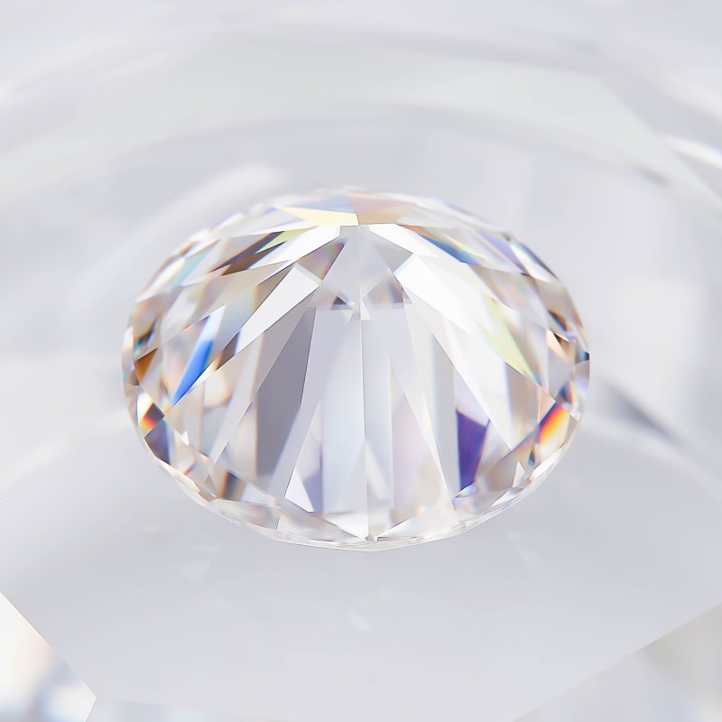 GRA Certified Loose Moissanite Round Stones D VVS1 All Sizes Wholesale Price
