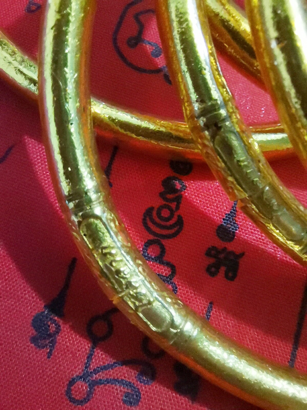 24k Gold Leaf Bracelet Thai Buddha Amulet Love Charm Luck Rich Protect Talisman