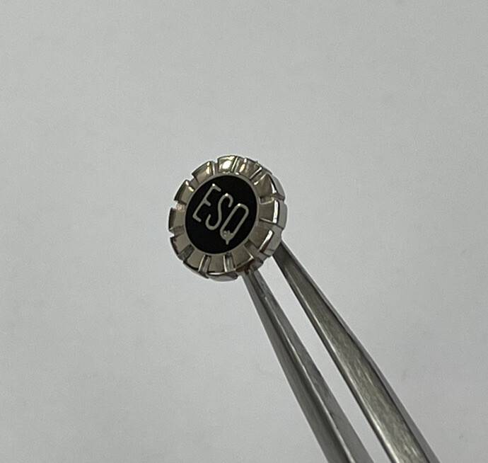 Generic ESQ 5290 mens 8.0mm stainles steel watch crown part