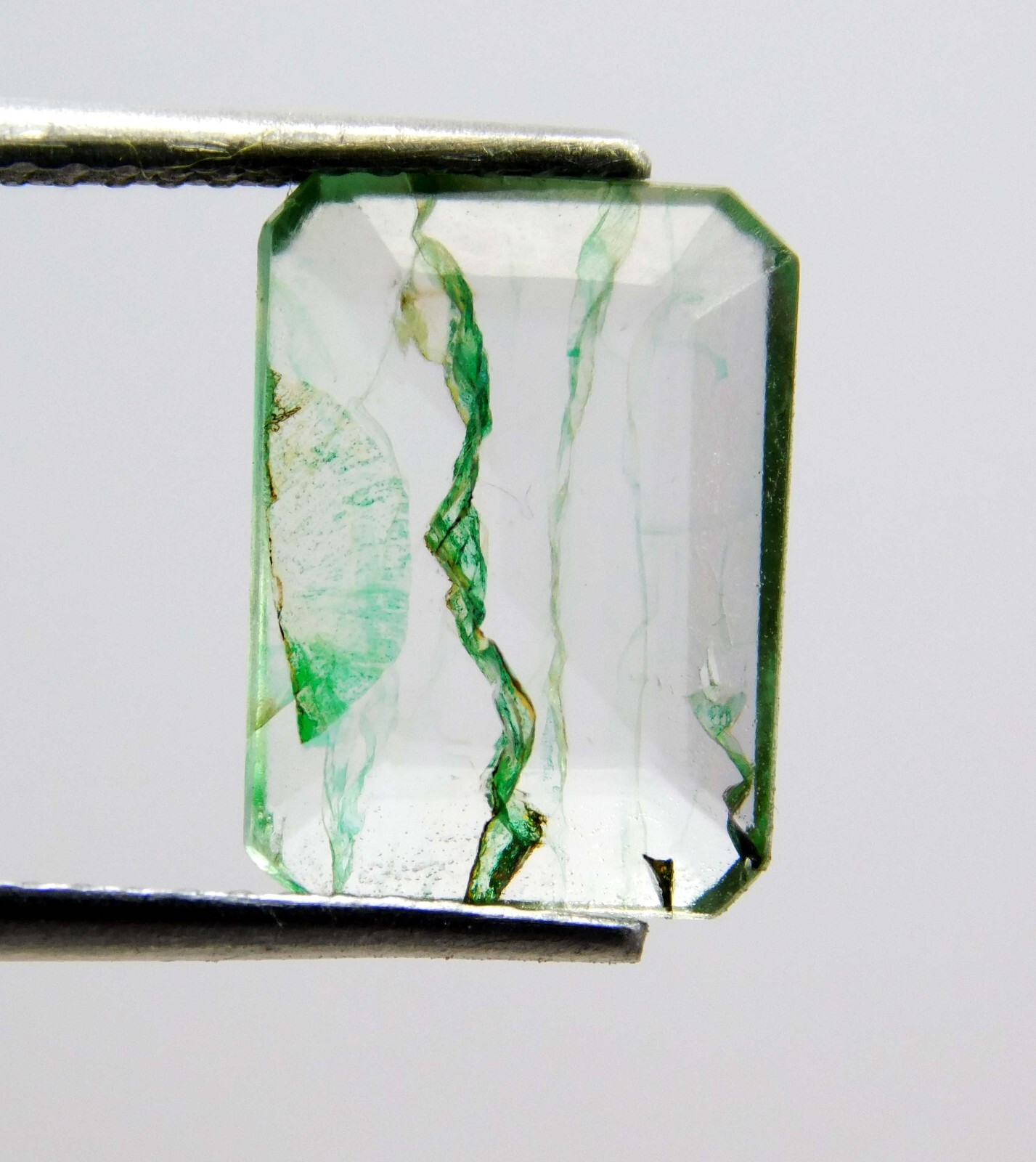 Certified Natural Colombian Green Emerald 3.00 Ct Emerald Cut Loose Gemstone