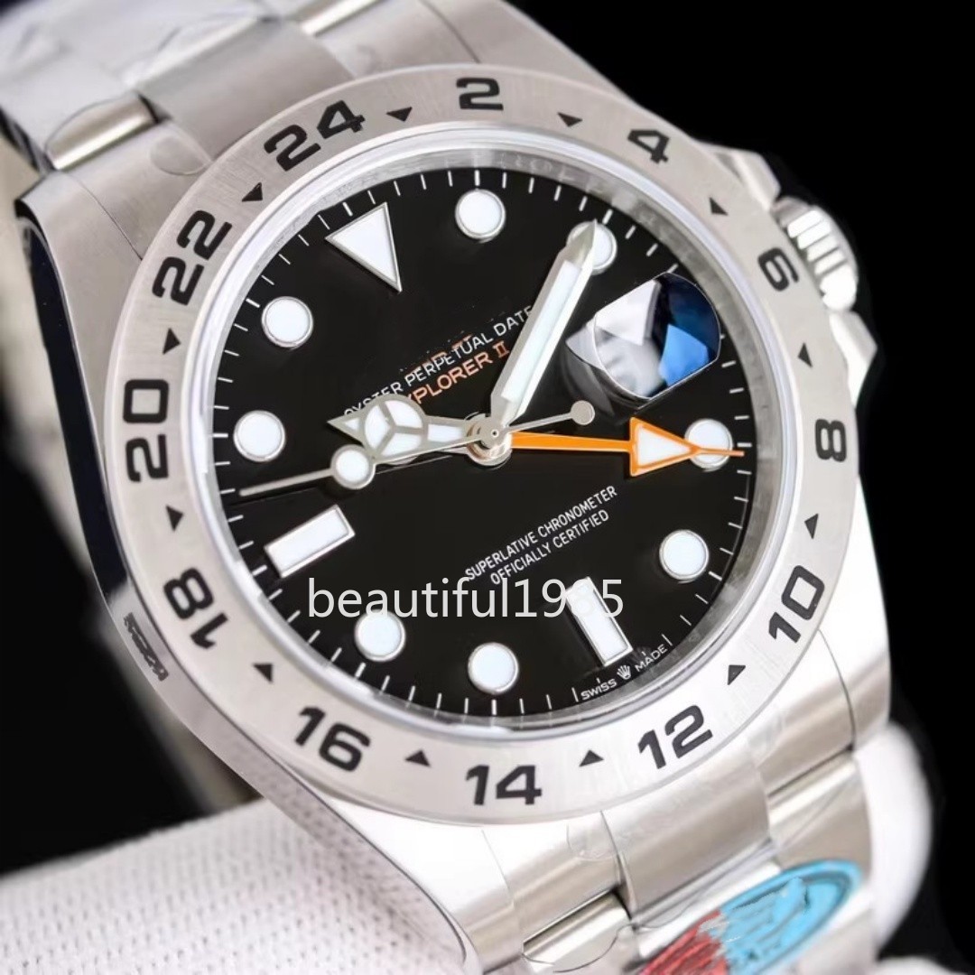 DIY Watch Part Kit for 3285 Movement M226570 42mm SS Case+Dial+Hands+Steel Strap