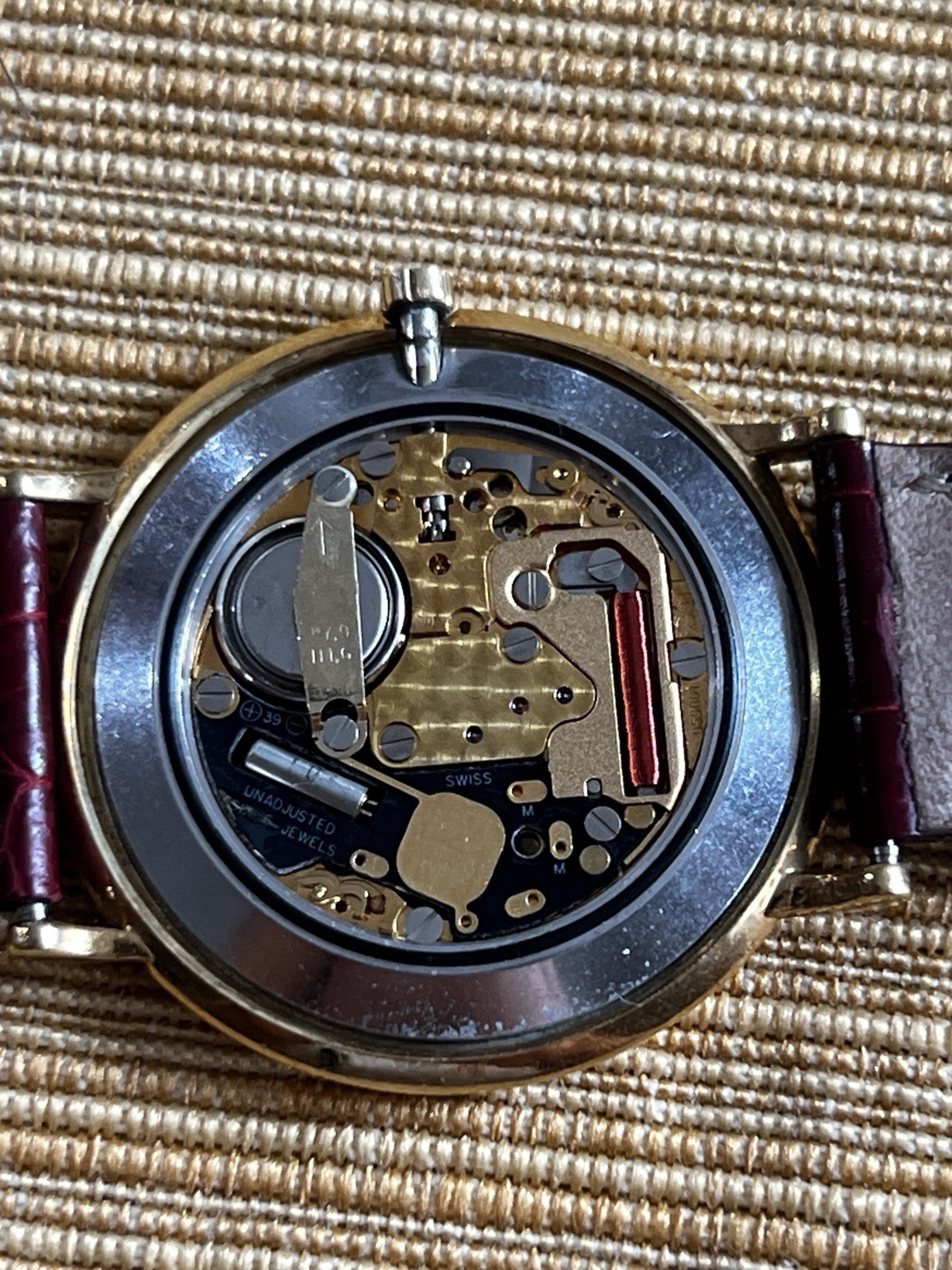 Tiffany and Co. 18K yellow gold wristwatch – Camille Fournet Paris Watch Strap