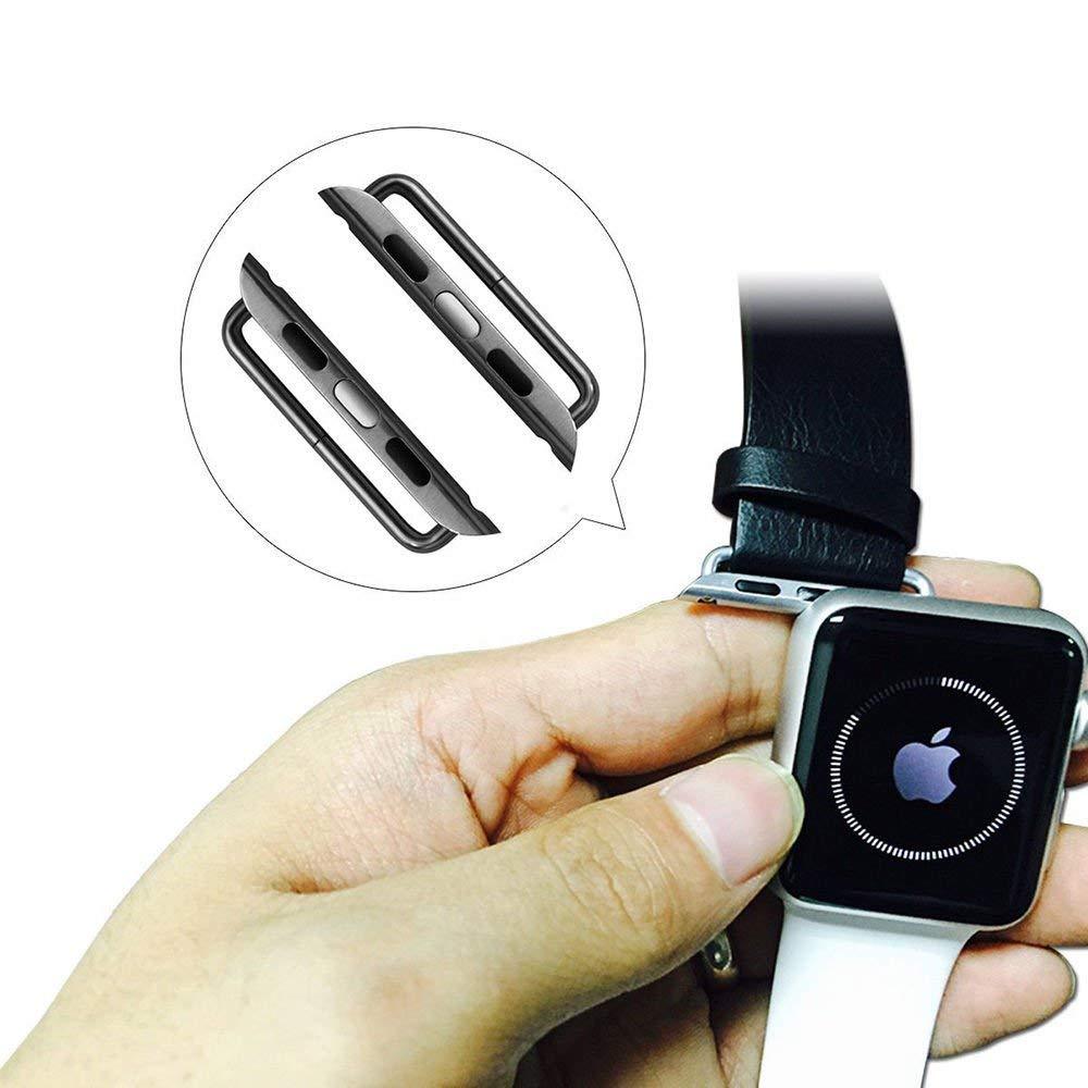 38mm/42mm Watch Band Connector Adapter Stainless steel For Apple Watch iwatch