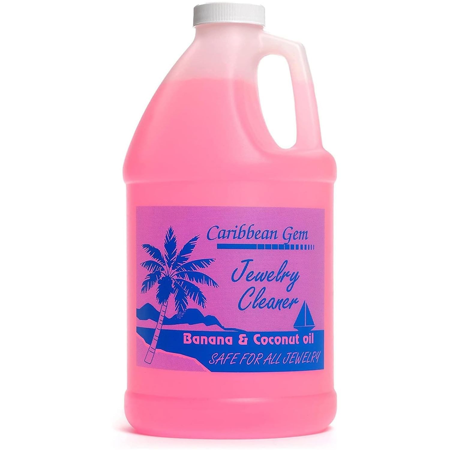 Gem Banana & Coconut Oil Jewelry Cleaner (1/2 Gallon Refill) – Jewelry Cleaning