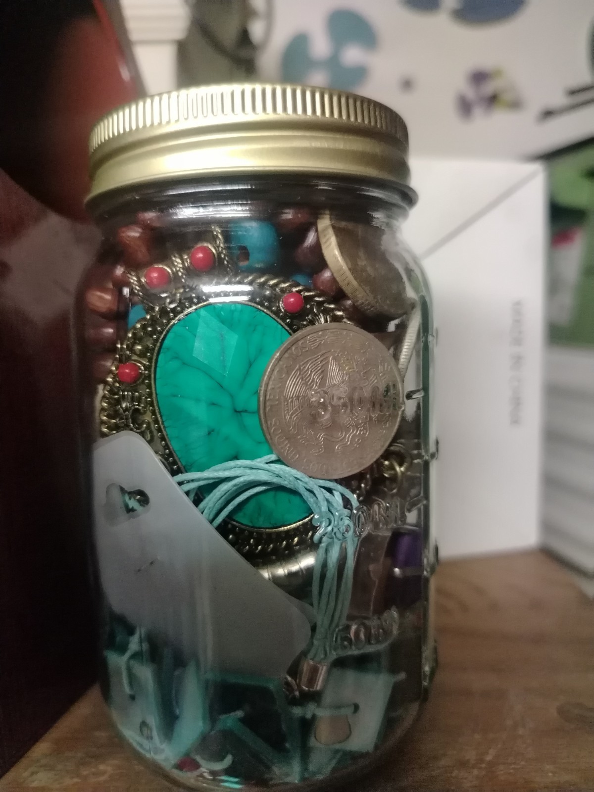Mystery Estate Lot: Vintage/New Jewelry, Watch, Unsearched Silver Mex Coins
