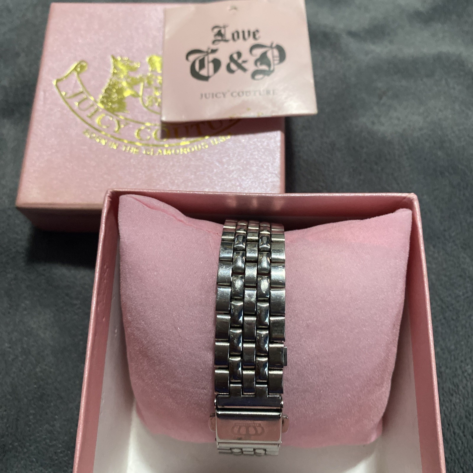 Vintage Y2K Juicy Couture Watch Works New Battery