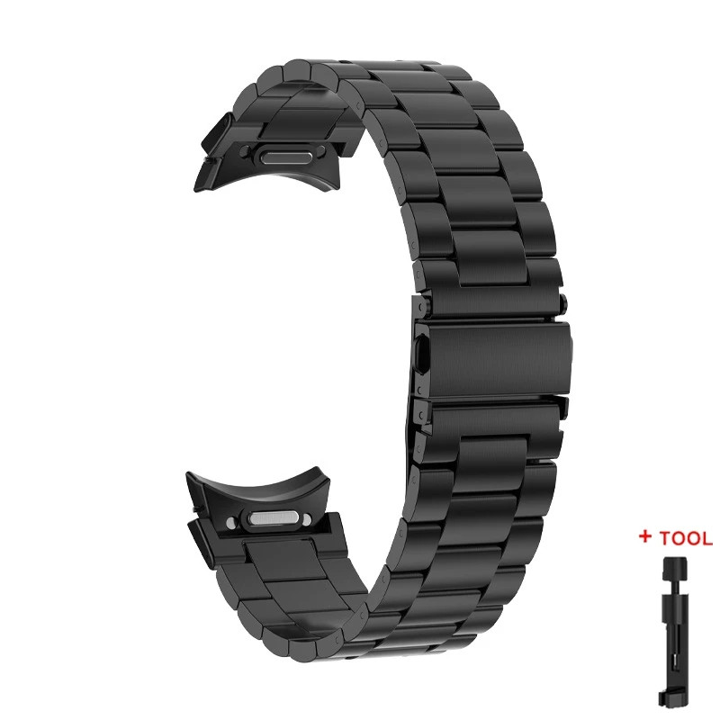 No Gap Quick Fit Strap for Samsung Galaxy Watch 7 6 5 4 40/44mm Metal Bracelet