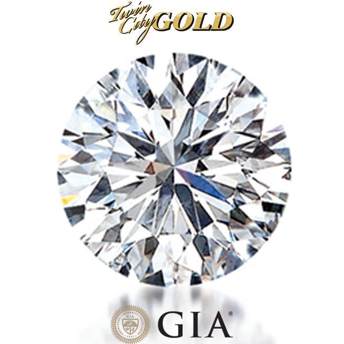 GIA Certified Round Brilliant 0.72 Carat CT I Color SI1 Clarity Loose Diamond