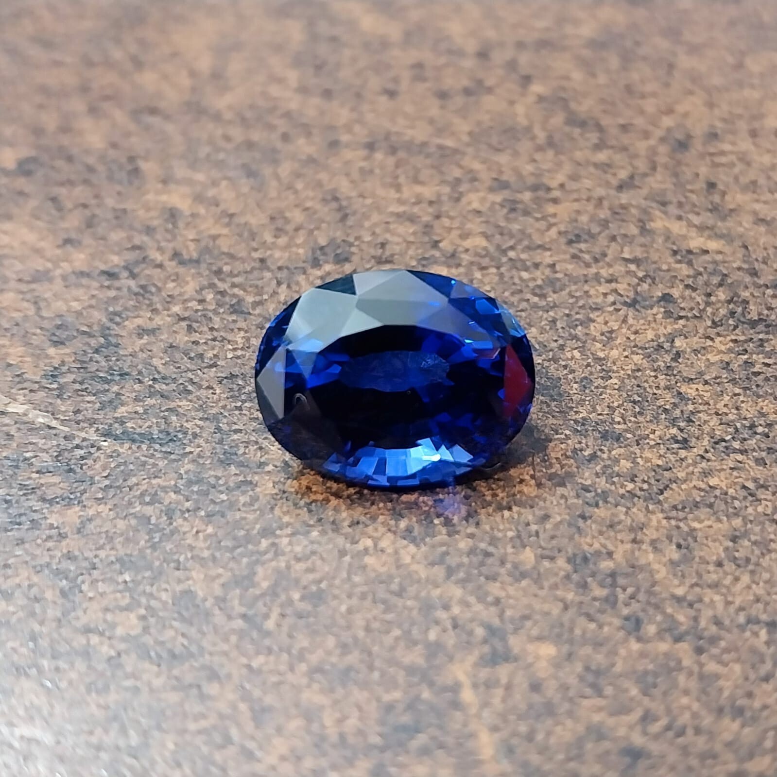 11×8 MM Natural Flawless Cornflower Blue Ceylon Sapphire Loose Oval Gemstone Cut