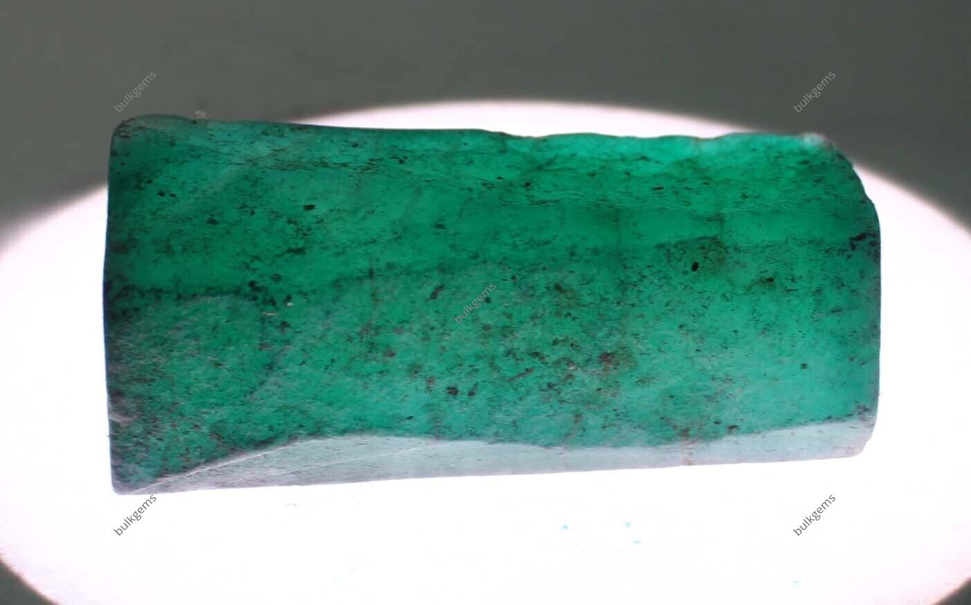 290.50 Ct Natural Emerald Green Rough Uncut Huge Size CERTIFIED Loose Gemstone