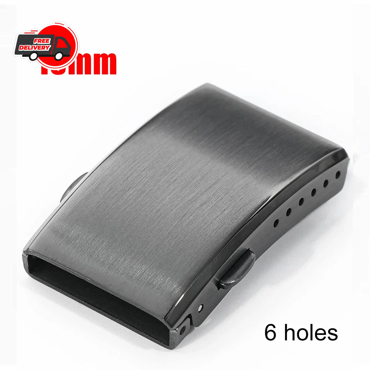 Watch Clasp 16mm 18mm 20mm 22mm Silver Folding Safety Milled Deployant Buckle