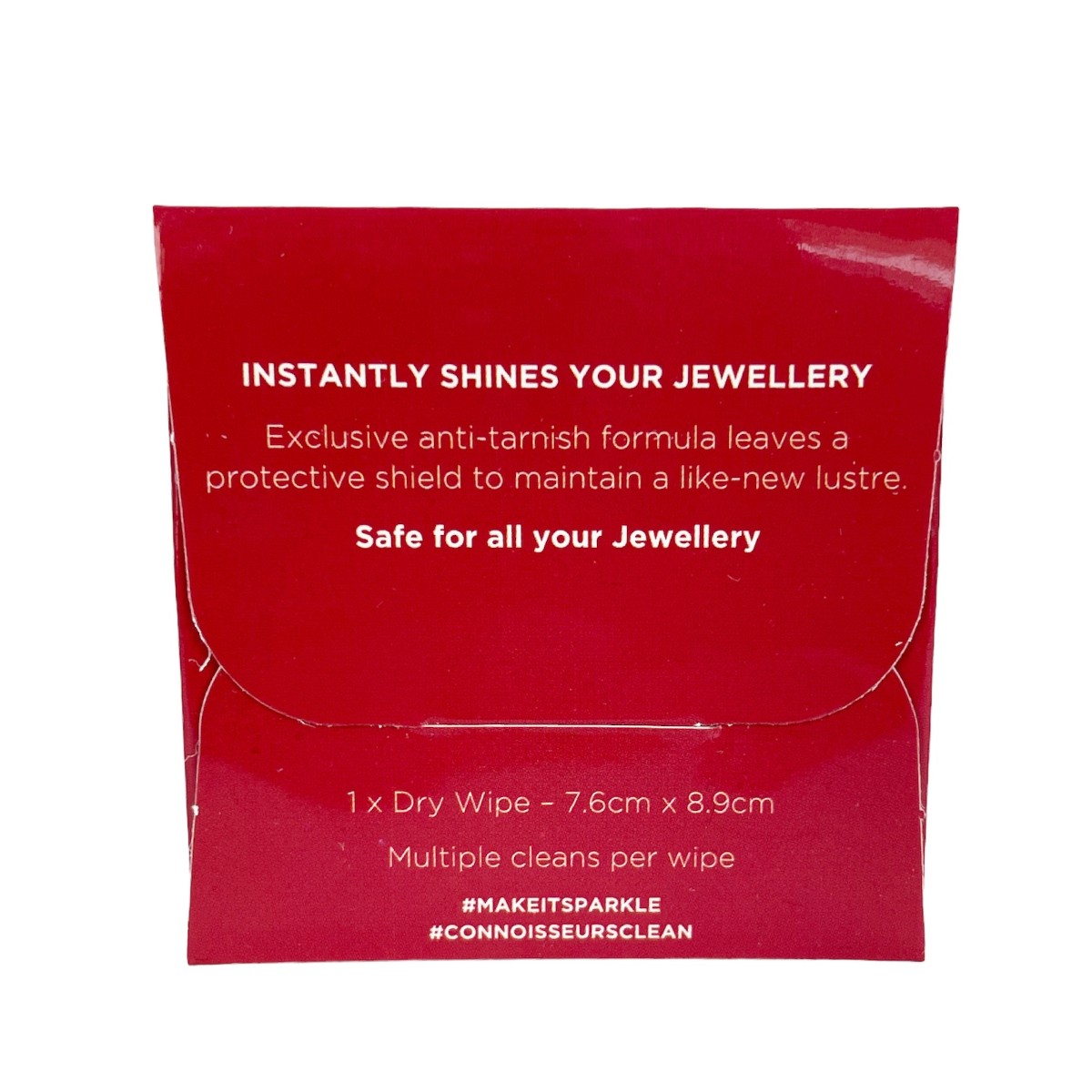 Connoisseurs Jewelry Dry Disposable Wipe for gold and silver