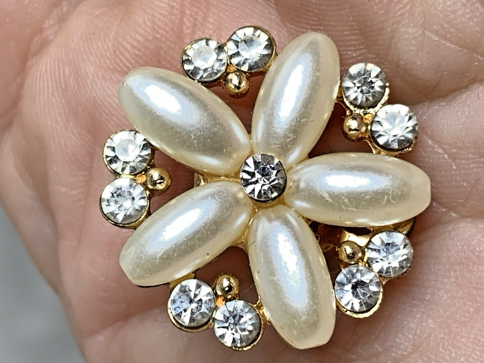 Special Occasion Jewelry Lot Trifari Faux Pearl Rhinestone Bridal Vintage Now