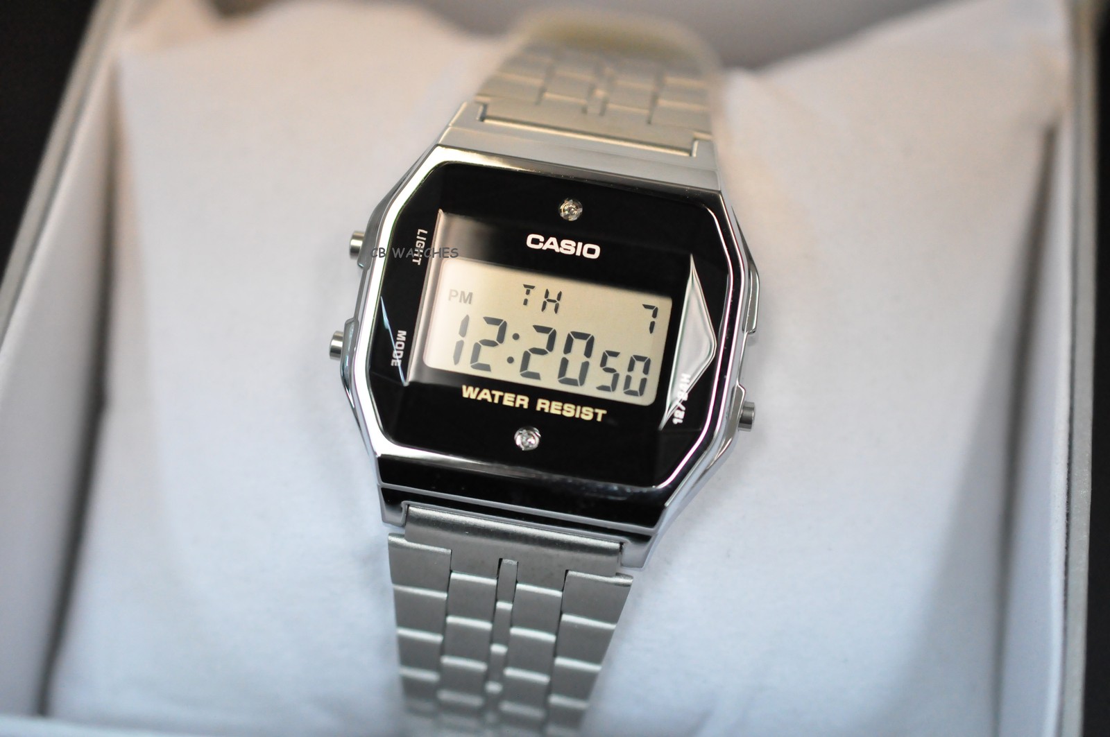 A159WAD-1 Casio Men’s Diamond Series Watch Stainless Steel Glass made Japan