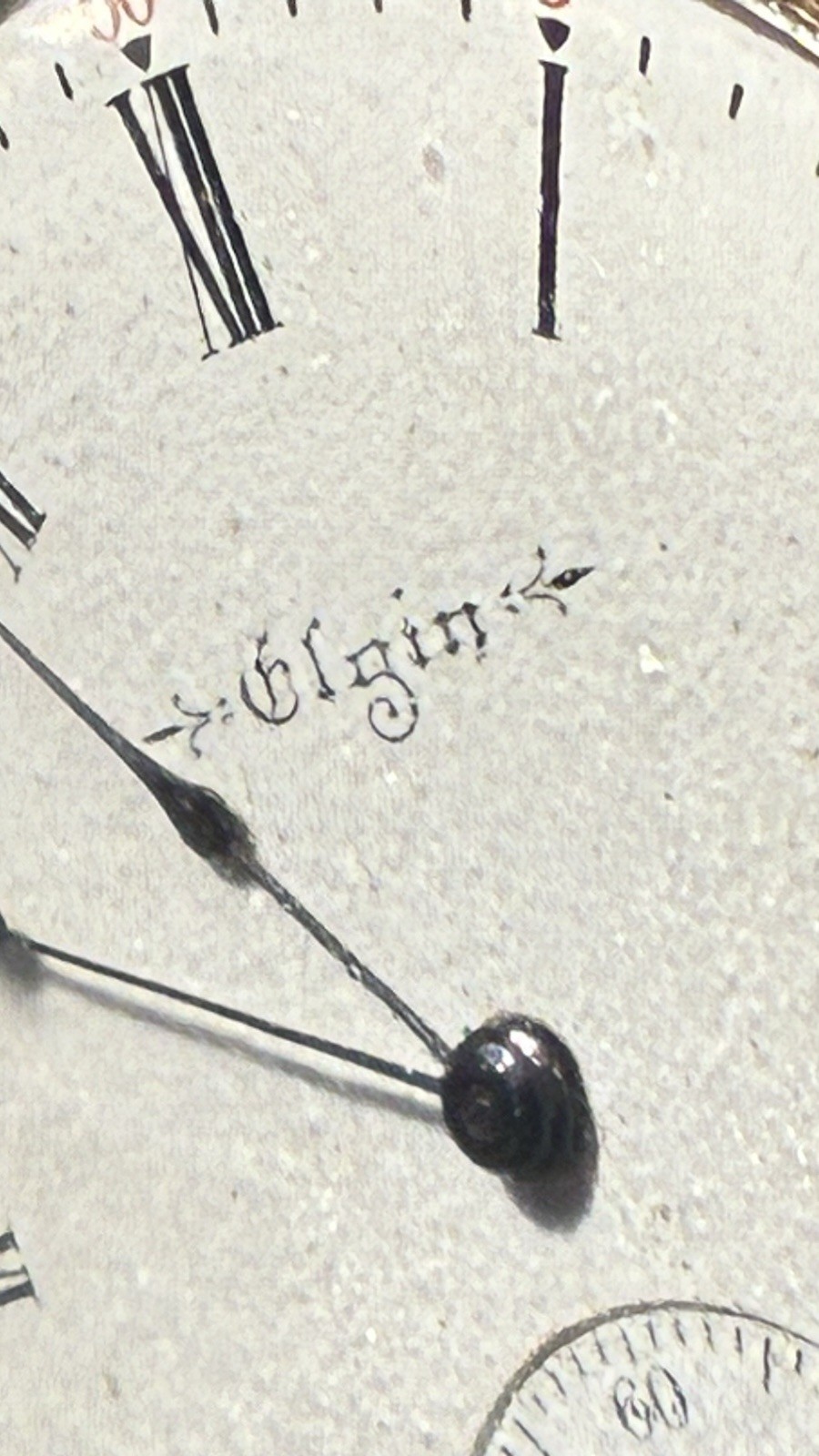 Elgin Gold Filled Full Hunter Pocket Watch White Roman Dial 15J Manual 1910s