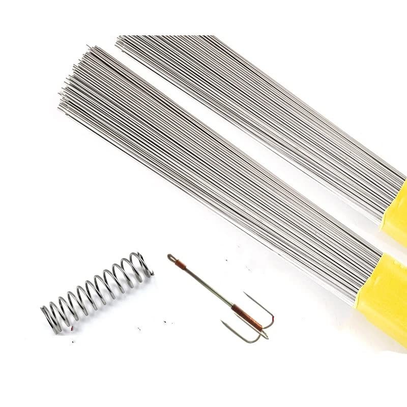 25pcs 40cm 15.7 Stainless Steel Spring Wire Stiff Wire Hard Full Straight 0.23m