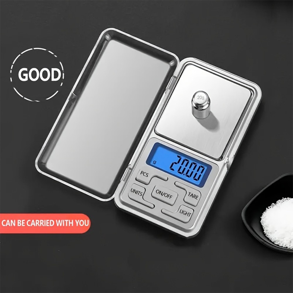 Mini Digital Pocket Scale 200g 0.01g Jewelry Kitchen Precision Weight Scale USA