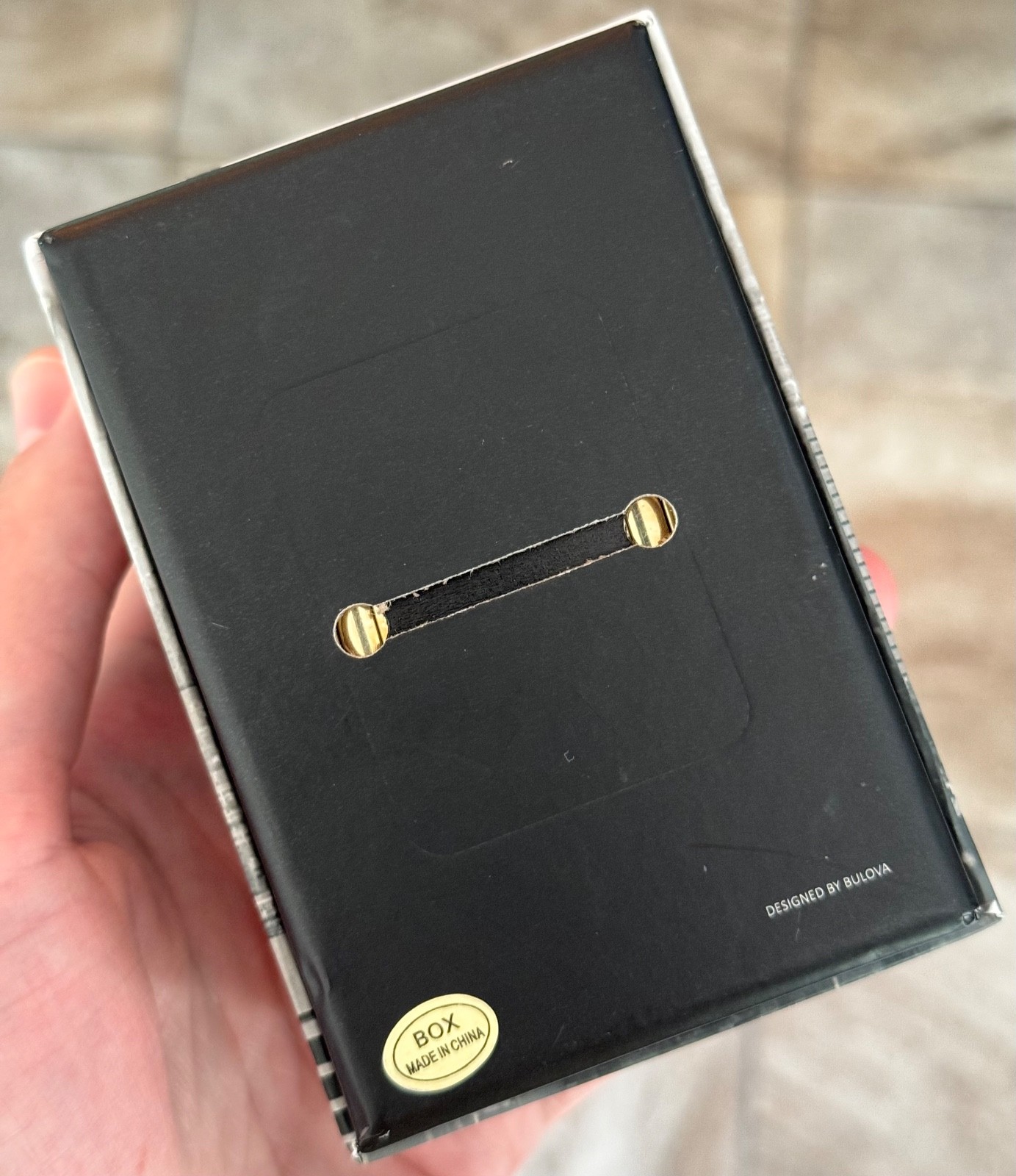 Vintage 1983 Caravelle (by Bulova) Day/Date Quartz Watch w/Box & Cushion – RUNS!