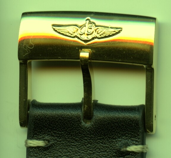 Genuine 18mm & 19mm Alligator Strap for Breitling Buckles Watches & Chronographs